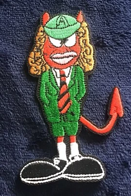 AC/DC. Angus .Iron on patch 9x4cm - image 1 of 2