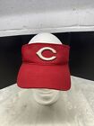 Cincinnati Reds Mlb Oc Sports Red Golf Sun Visor Hat Cap Adult Men's Adjustable
