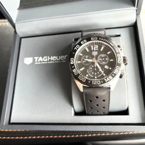 New and unused TAG HEUER Formula 1 Men's Black Watch from JPN men Watch - Picture 1 of 6