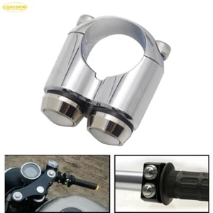 2 Button Aluminum Microswitch Control Momentary Switch 1" Bar For Dyna Bobber - Foto 1 di 9