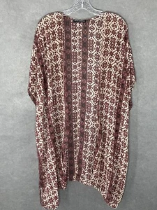 Brandy Melville Damen Boho Kimono Schal vorne offen transparent Gr. Small Festival - Bild 1 von 12