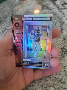 Justin Jefferson 2023 Panini Donruss Optic Chain Reaction Holo Prizm #CR-JJ - Picture 1 of 5