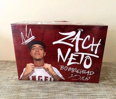 Zach Neto Bobblehead Los Angeles Angels MLB SGA 7/25/25 Walk Off Hit UNOPENED - Image 1 of 4