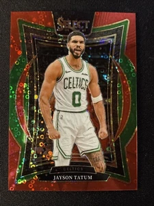 Jayson Tatum 2024-25 Panini Select Concourse Red Disco Prizm /49 #2 - Picture 1 of 3
