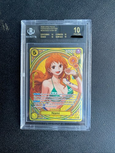 TAG 10 Don!! Card Nami Gold Frame PSA 10 Heroines Edition EB03 JP