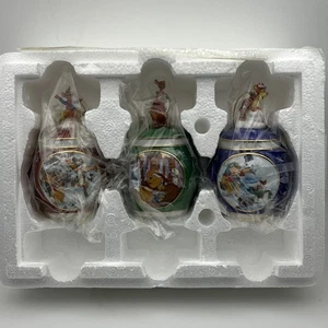 Bradford Exchange Sounds of The Season Winnie Pooh Set Ornamente Disney 2. Ausgabe - Bild 1 von 5