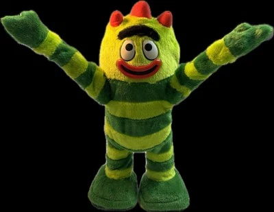 BROBEE de baile Yo Gabba Gabba de Spin Master - 15" no funciona pero sigue siendo lindo Foto 1 de 4