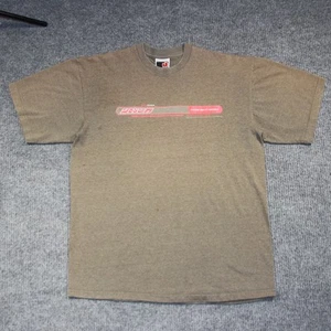 Vintage JNCO T Shirt Mens L Brown Skater Retro Y2K Solid State Rare Grail - Picture 1 of 7