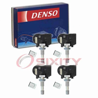 4 pc Denso Tire Pressure Monitoring System Sensors for 2017 Jaguar F-Pace en - Image 1 of 4