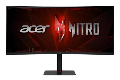 ACER Gaming-Monitor Nitro XV2, XV345CURV, Schwarz, 34 Zoll, Curved, Ultra WQHD - Bild 1 von 4