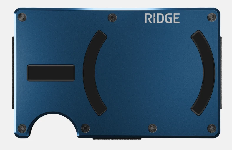 Ridge Wallet for Magsafe - Alpine Navy Blue Model AUWAI249602