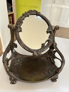 Espejo de tocador Art Nouveau de la colección Veronese firmado - Imagen 1 de 9