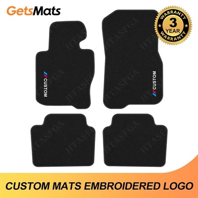 Fit BMW 4 Series F36 2013-2020 Quality Velour Carpet Car Floor Mats Liners - Image 1 of 4