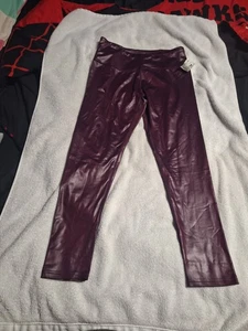 KIMBERLY Kunstleder Medium Liquid Gloss LEGGINGS Classic Party - Bild 1 von 4