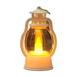Candle Lantern Decorative Holiday Ornament LED Flameless Candle Light Electronic - Picture 1 of 6