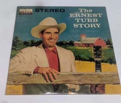 Ernest Tubb The Ernest Tubb Story 2 X vinyl LP Decca records DXB 159 1959 - Image 1 of 4