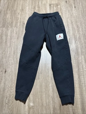 Nike Air Jordan Flight Fleece Jogger Pants Men's XS Black - Image 1 of 4