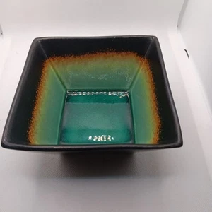 Better Homes & Gardens Jade Crackle Set di 2 ciotole quadrate per zuppa/cereali 6" - Foto 1 di 4
