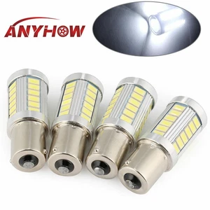 4 x 1156 weiße 33SMD RV Camper LED Innenraum Birnen Rückfahrscheinwerfer 1141 1073 - Bild 1 von 12