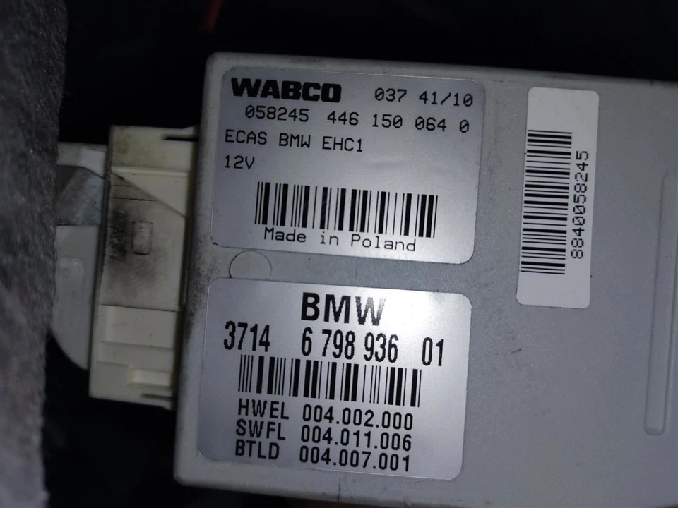 CHASIS CONTROL MODULE 3714679893601 2011 BMW 750LI - Image 1 of 4