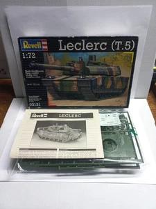 1/72 Revell Maquette Char AMX Leclerc Français 3 Tons, France 1997, Neuf. - Foto 1 di 8
