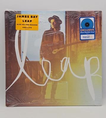 James Bay Leap Exclusive Blue Marble Vinyl Wal-mart New - Image 1 of 4