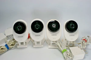 Cámara de seguridad Samsung 8NH-E6413BN cámara inteligente con cable de alimentación paquete de 4 - Imagen 1 de 3