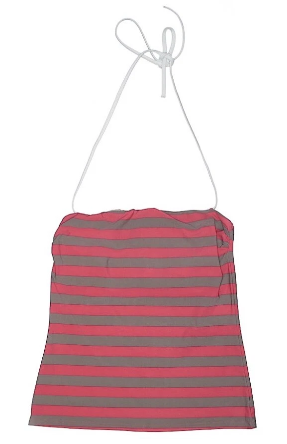 Gap Body Size S Swimsuit Top Red Striped - Image 1 of 3