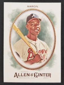 Tarjeta de béisbol Hank Aaron 2017 Topps Allen Ginter #231 (nuevo) - Imagen 1 de 2