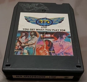 REO Speedwagon You Get What You Play For (8-Track Tape) Untested - Picture 1 of 3