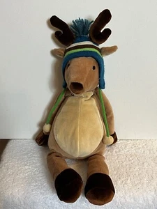 Bath & Body Works Tassel Reindeer Plush Stuffed Animal Toy 17” Winter Outfit - Picture 1 of 12