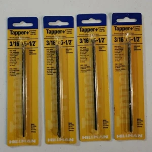 Hillman, 3/16 x 5-1/2 Zoll, Gewindebohrer Hartmetallspitze Bohrereinsatz 7375225 4er-Pack - Bild 1 von 1