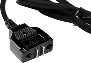 Magnet Power Cord (Only Compatible L-DF401B-T Deep Fryer), 1M, Black - Picture 1 of 12