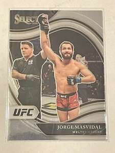 Jorge Masvidal UFC 2021 Panini Select Octagonside Card #215 “Gamebred” - Picture 1 of 2