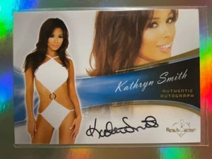 Kathyrn Smith 2013 Bench Warmer Bubble Gum Blue AUTOGRAPH #61 - Picture 1 of 2