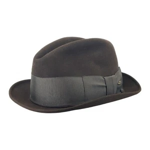 Fedora Hat Brown Champ Kasmir Finish Western Hills McAlpins Gentlemens Corner 7 - Picture 1 of 11