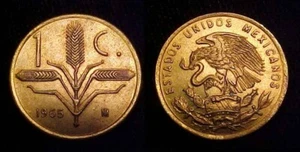 MEXICO 1965 1 Centavo BU - Picture 1 of 1