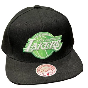 Mitchell & Ness Los Angeles Lakers Druckknopflasche Mütze NBA verstellbare Kappe - Bild 1 von 6