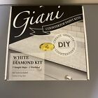 Giani™ Countertop Paint Kit, White Diamond- New/Open Box- Complete