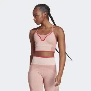 adidas by Stella McCartney Womens Bra Medium Support Sports Magic Earth. HS5784 - Picture 1 of 7