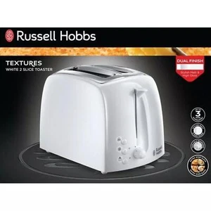 Russell Hobbs 21640 Textures 2 Slice Toaster│Removable Crumb Tray│1000W│InUK - Picture 1 of 1