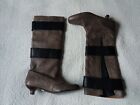 Brand New Women's Solea Spanish Boots Taupe EU Size 38
