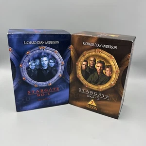 Stargate SG-1 Season 1 & 2 Full Box DVD Sets. Great Condition! 10 Total Discs. - Picture 1 of 6