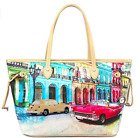 Borsa Da Spalla Shopping Bag Ynot Y Not? Cuba Multicolore Donna Ragazza