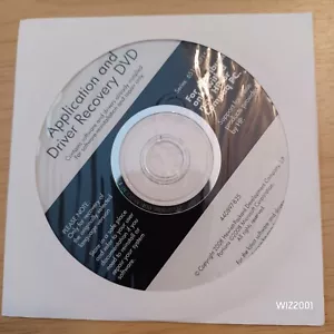 New Sealed HP COMPAQ APPLICATION & Driver Recovery DVD 65l5 6715 440897-B25 - Picture 1 of 6
