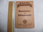 Reisefhrer Woerls Reisehandbcher ,Bayerischer und Bhmerwald , 1928