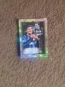Javier Zanetti #731 UEFA Champions League 2023/24 Topps Folie Aufkleber - Bild 1 von 1