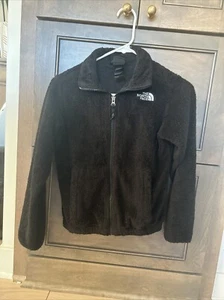 The North Face Girls/unisex  Soft Fleece Jacket Black Med 10/12 - Picture 1 of 3