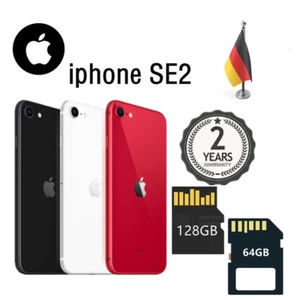 NOWY Apple iPhone SE 2. generacji (2020) - 64GB 128 GB czarny biały czerwony (bez simlocka) - Zdjęcie 1 z 23