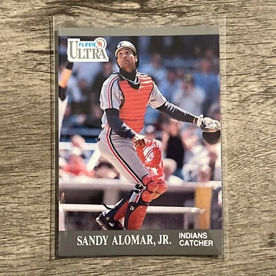 1991 Fleer Ultra Sandy Alomar Jr #105 - Image 1 of 2